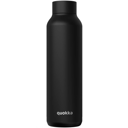 QUOKKA BOTELLA TERMO ACERO INOXIDABLE SOLID JET BLACK 850 ML