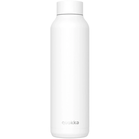 QUOKKA BOTELLA TERMO ACERO INOXIDABLE SOLID WHITE 850 ML