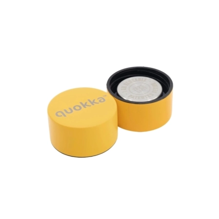 QUOKKA BOTELLA TERMO ACERO INOXIDABLE SOLID SAFFRON YELLOW 510 ML