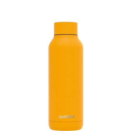 QUOKKA BOTELLA TERMO ACERO INOXIDABLE SOLID AMBER YELLOW 510 ML