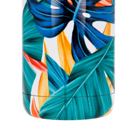 QUOKKA BOTELLA TERMO ACERO INOXIDABLE SOLID COLOR JUNGLE 510 ML
