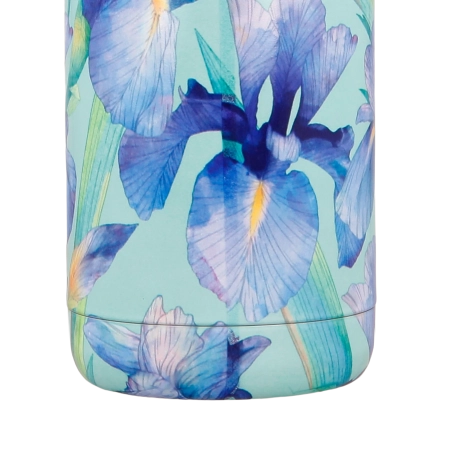 QUOKKA BOTELLA TERMO ACERO INOXIDABLE SOLID BLUE IRISES 510 ML