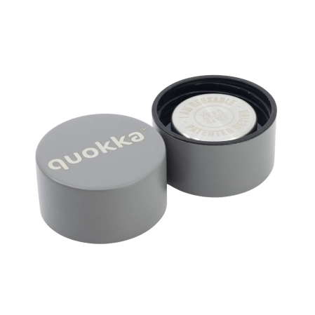 QUOKKA BOTELLA TERMO ACERO INOXIDABLE SOLID GREY 510 ML