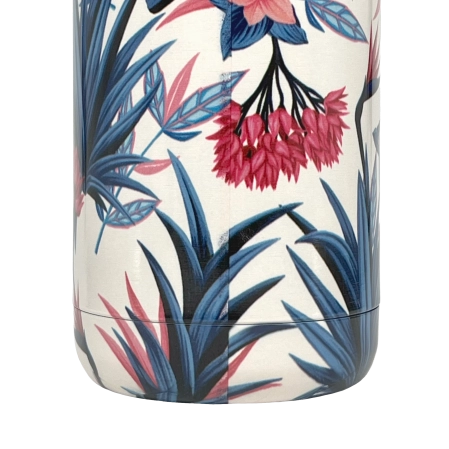 QUOKKA BOTELLA TERMO ACERO INOXIDABLE SOLID BLUE GARDEN 630 ML