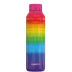 QUOKKA BOTELLA TERMO ACERO INOXIDABLE SOLID RAINBOW 630 ML
