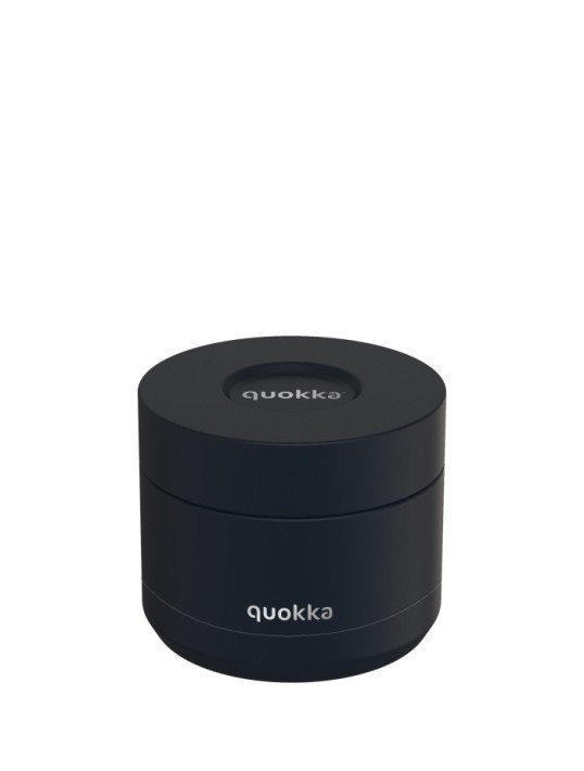 QUOKKA RECIPIENTE COMIDA TERMICO ACERO INOXIDABLE WHIM BLACK 360 ML