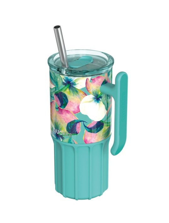 QUOKKA TAZA TERMO ACERO INOXIDABLE CON BASE DE SILICONA UMI WATERFALL GARDEN 720 ML